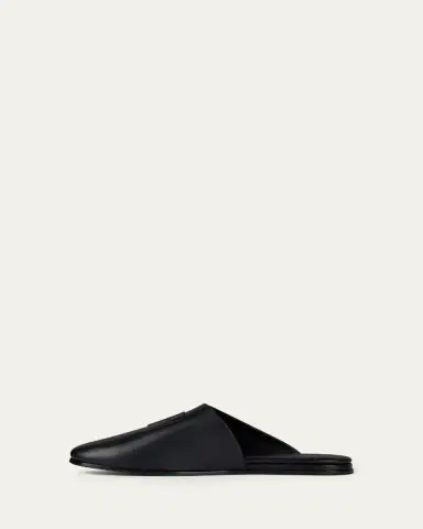 Givenchy Label Leather Mules | Thumbnail 3