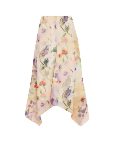 PRABAL GURUNG Floral-Print Collared Blouse with Tie Detail | Thumbnail 1 PRABAL GURUNG Floral-Print Collared Blouse with Tie Detail | Thumbnail 1