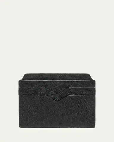 Valextra Calf Leather Card Holder | Thumbnail 2 Valextra Calf Leather Card Holder | Thumbnail 2