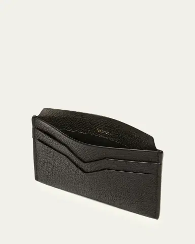 Valextra Calf Leather Card Holder | Thumbnail 3 Valextra Calf Leather Card Holder | Thumbnail 3