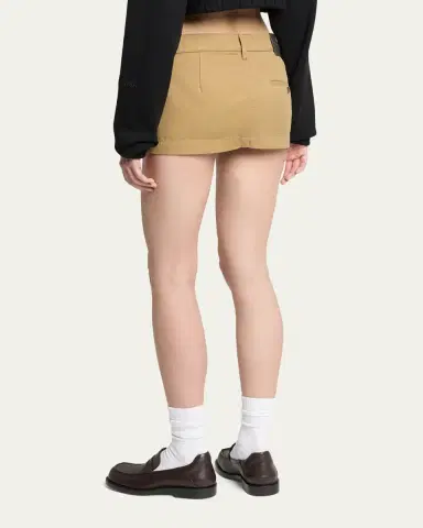 Balenciaga Cotton Canvas Mini Skirt | Thumbnail 3