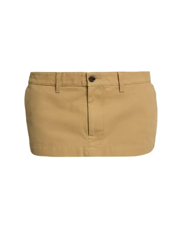 Balenciaga Cotton Canvas Mini Skirt