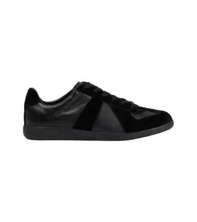 Maison Margiela Replica leather and suede sneakers | Thumbnail 1