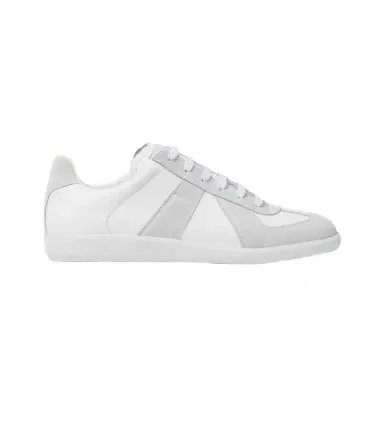 Maison Margiela Replica leather and suede sneakers | Thumbnail 1