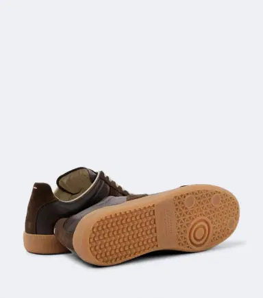 Maison Margiela Replica leather and suede sneakers | Thumbnail 7