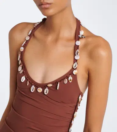 Christopher Esber Beach Quartz embellished jersey minidress | Thumbnail 3