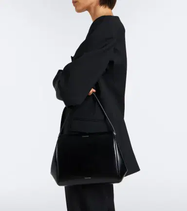 Calvin Klein Collection Tina Small leather shoulder bag | Thumbnail 6