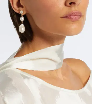 Jennifer Behr Amari drop earrings | Thumbnail 6