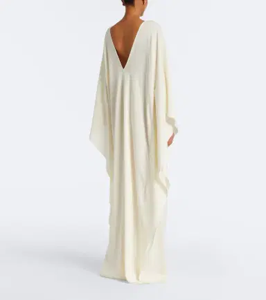 Taller Marmo Sahara crêpe cady kaftan | Thumbnail 3 Taller Marmo Sahara crêpe cady kaftan | Thumbnail 3