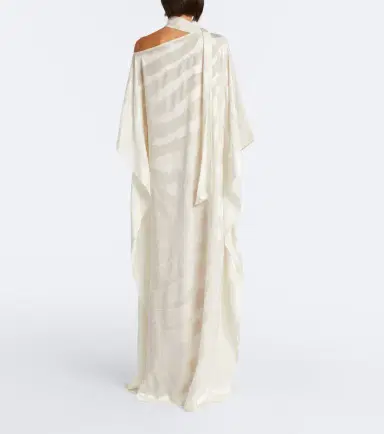 Taller Marmo Streep scarf-detail fil coupé kaftan | Thumbnail 6