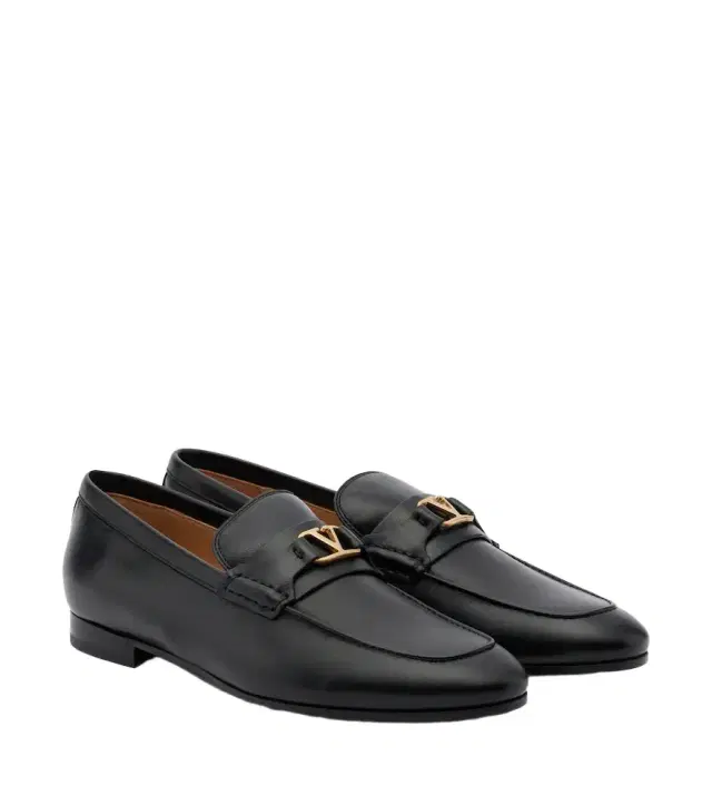Valentino Garavani VLogo leather penny loafers