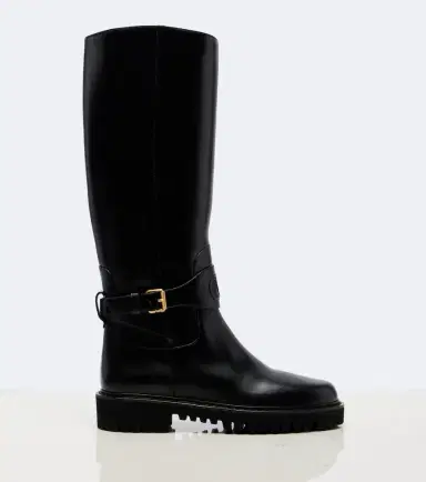 Valentino Garavani VLogo leather knee-high boots | Thumbnail 2