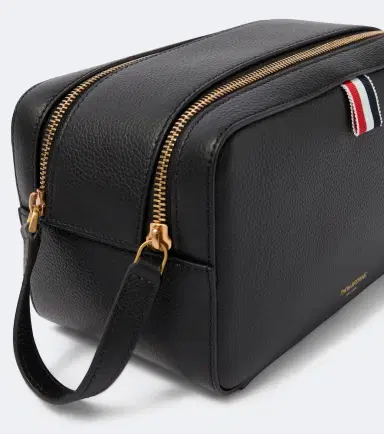 Thom Browne Leather toiletry bag | Thumbnail 3