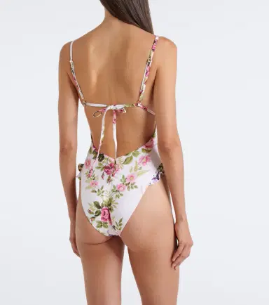 Montce Devin floral ruffled swimsuit | Thumbnail 4