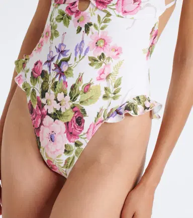 Montce Devin floral ruffled swimsuit | Thumbnail 5