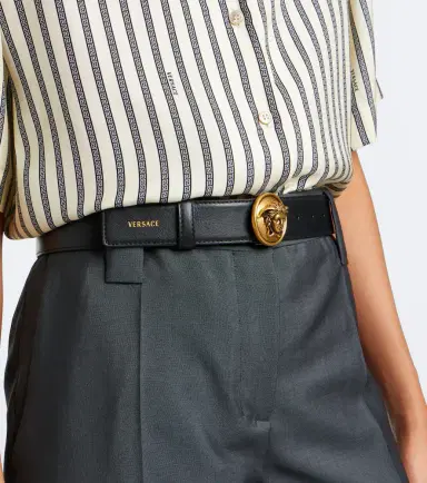 Versace Medusa leather belt | Thumbnail 3 Versace Medusa leather belt | Thumbnail 3
