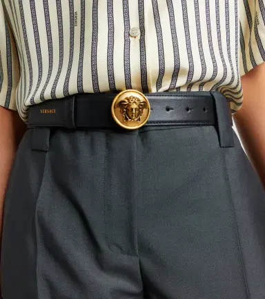 Versace Medusa leather belt | Thumbnail 4 Versace Medusa leather belt | Thumbnail 4