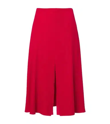 Valentino Silk georgette midi skirt | Thumbnail 1 Valentino Silk georgette midi skirt | Thumbnail 1