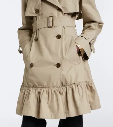 Burberry Tillydrine cotton gabardine trench coat | Thumbnail 4 Burberry Tillydrine cotton gabardine trench coat | Thumbnail 4