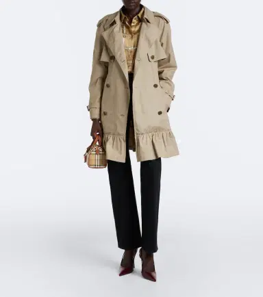 Burberry Tillydrine cotton gabardine trench coat | Thumbnail 6 Burberry Tillydrine cotton gabardine trench coat | Thumbnail 6
