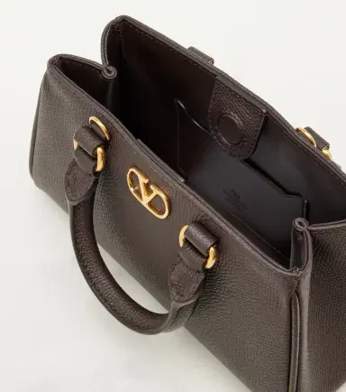 Valentino Garavani VLogo Mini leather top-handle bag | Thumbnail 4