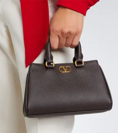 Valentino Garavani VLogo Mini leather top-handle bag | Thumbnail 7