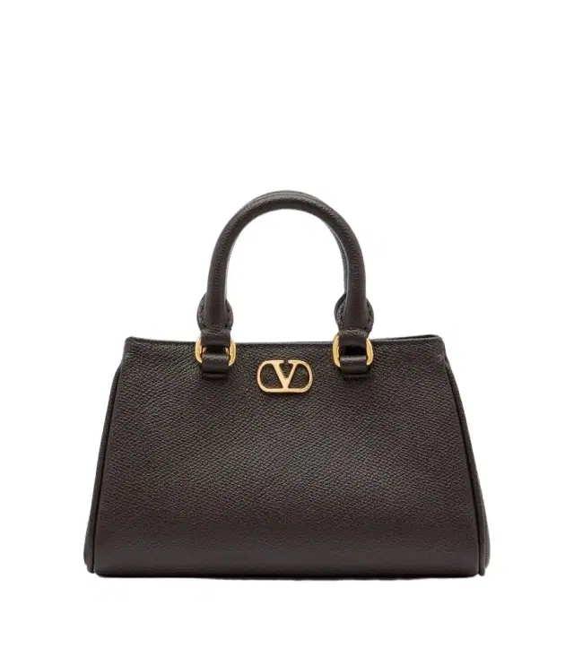 Valentino Garavani VLogo Mini leather top-handle bag