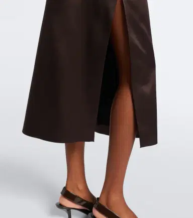 Sportmax Satin midi skirt | Thumbnail 6 Sportmax Satin midi skirt | Thumbnail 6