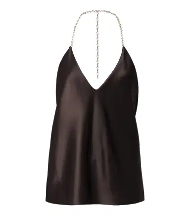 Sportmax Satin halterneck top | Thumbnail 1 Sportmax Satin halterneck top | Thumbnail 1