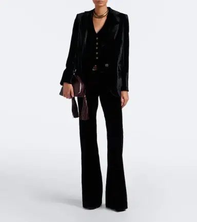 Etro Pegaso velvet vest | Thumbnail 5