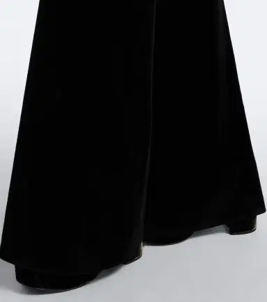 Etro Cotton velvet flared pants | Thumbnail 2 Etro Cotton velvet flared pants | Thumbnail 2