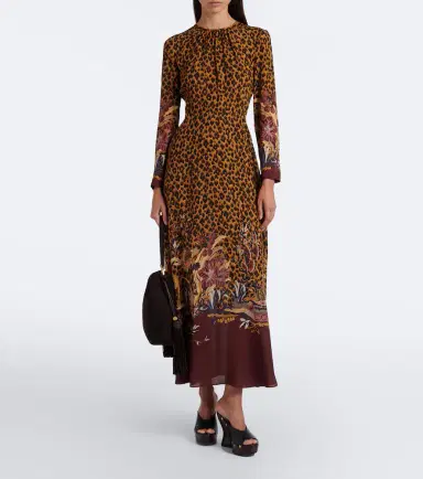 Etro Leopard-print maxi dress | Thumbnail 4