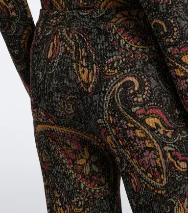 Etro Paisley jacquard flared pants | Thumbnail 2 Etro Paisley jacquard flared pants | Thumbnail 2