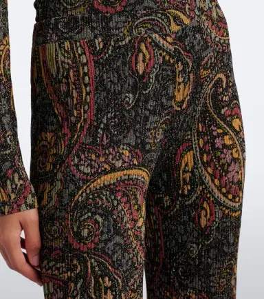 Etro Paisley jacquard flared pants | Thumbnail 3 Etro Paisley jacquard flared pants | Thumbnail 3