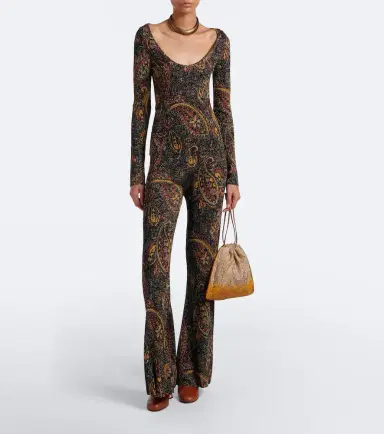 Etro Paisley jacquard flared pants | Thumbnail 5 Etro Paisley jacquard flared pants | Thumbnail 5