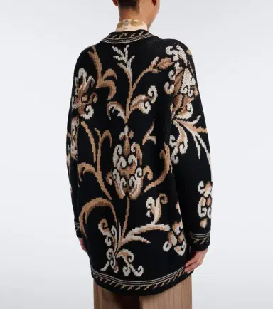 Etro Jacquard wool cardigan | Thumbnail 4