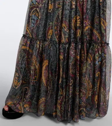 Etro Paisley silk-blend tiered maxi skirt | Thumbnail 4 Etro Paisley silk-blend tiered maxi skirt | Thumbnail 4