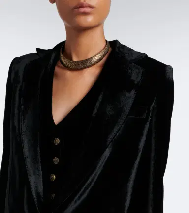 Etro Velvet blazer | Thumbnail 4 Etro Velvet blazer | Thumbnail 4