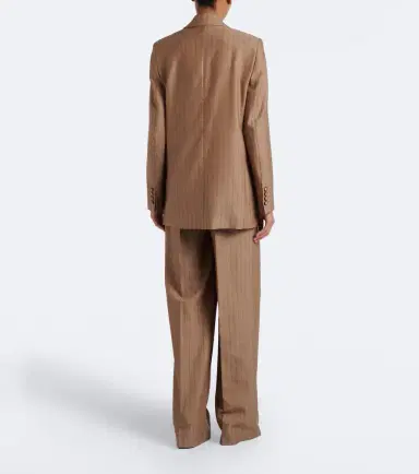 Etro Striped wool wide-leg pants | Thumbnail 6