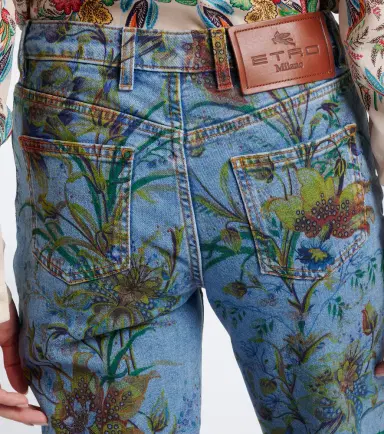 Etro Floral flared jeans | Thumbnail 7
