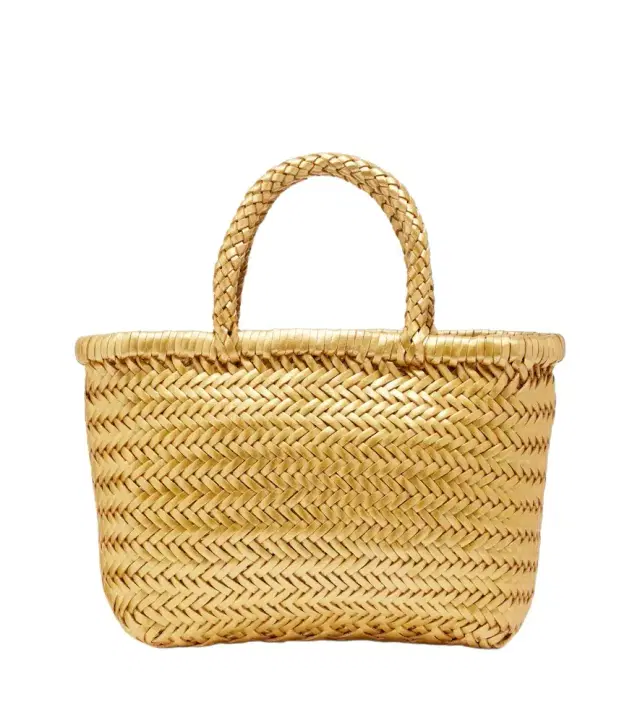 Rixo x Dragon Diffusion Lysia leather top-handle bag