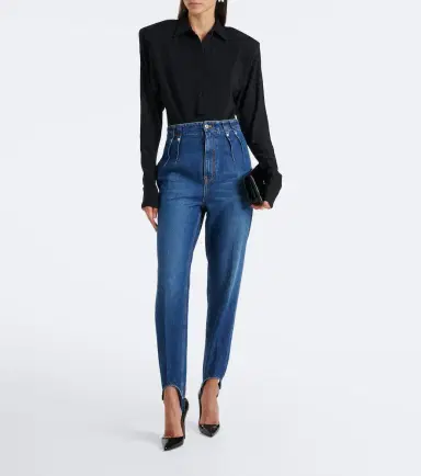 Mugler Wool-blend polo sweater | Thumbnail 6 Mugler Wool-blend polo sweater | Thumbnail 6