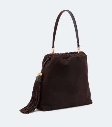 Etro Kalispera Medium suede shoulder bag | Thumbnail 3