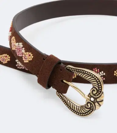 Etro Beaded suede belt | Thumbnail 2