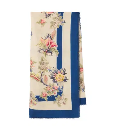Etro Floral modal and cashmere scarf | Thumbnail 1