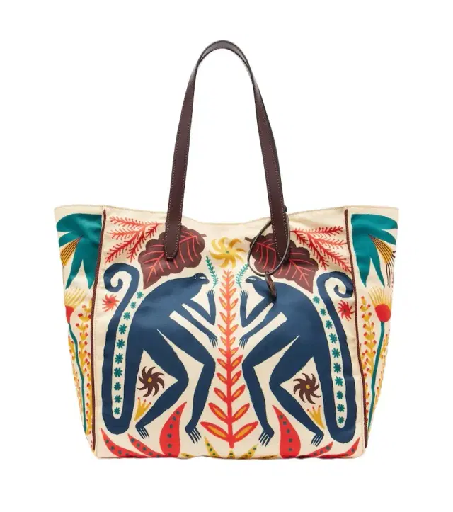 Etro Tabby Large printed tote bag