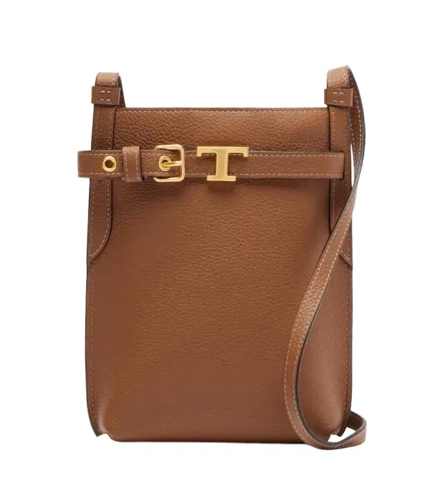 Tod's T Timeless leather phone pouch
