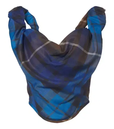Vivienne Westwood Sunday plaid wool bustier top | Thumbnail 1