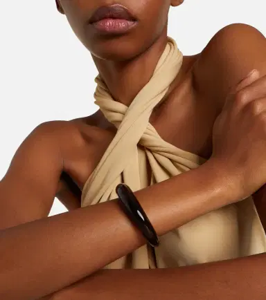 TOTEME Resin cuff bracelet | Thumbnail 3