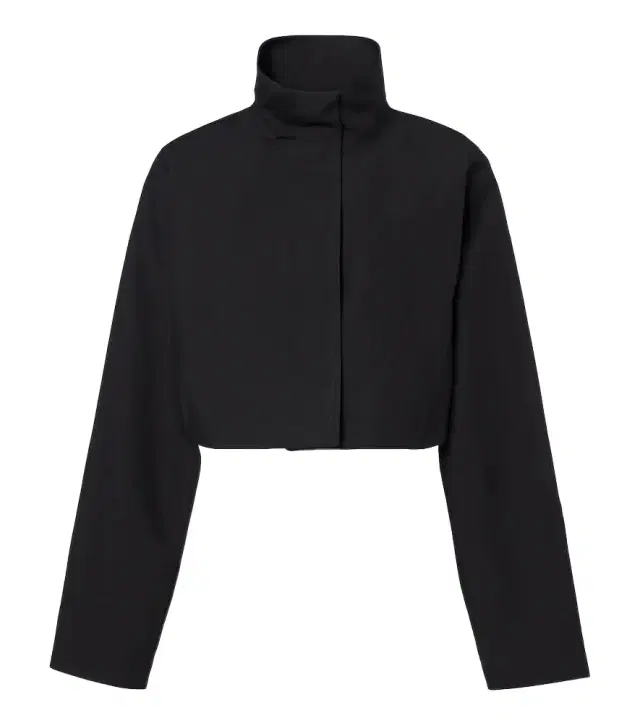 Alaia Alaïa Cropped cotton and silk jacket